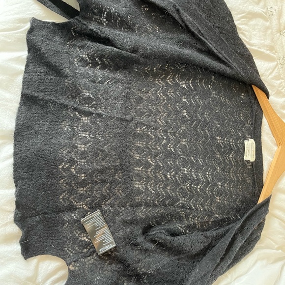 Anthropologie Meadow Rue Crochet Wrap Sweater, Size xs - Picture 4 of 7